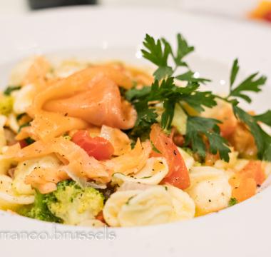 Orecchiette brocoli salmone